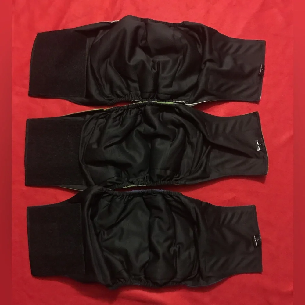 NEW Set of 3 Paw Legend Reusable Belly Bands